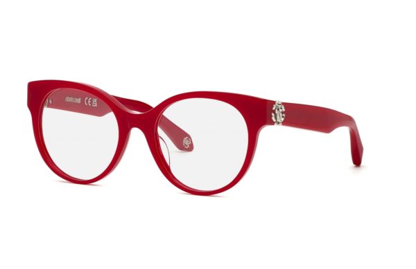 montura gafas graduadas mujer Roberto Cavalli rojo Óptica Val
