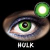 Lentillas Hulk verdes disfraz desechables lentes de contacto fantasía halloween