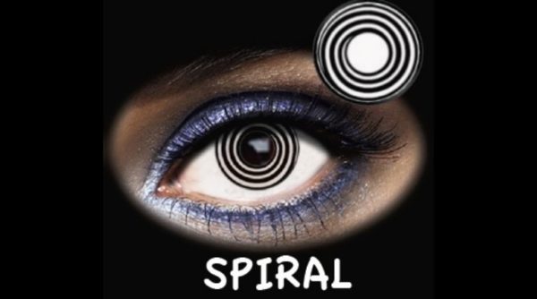 lentillas para disfraz disfraces ojos espiral halloween carnaval